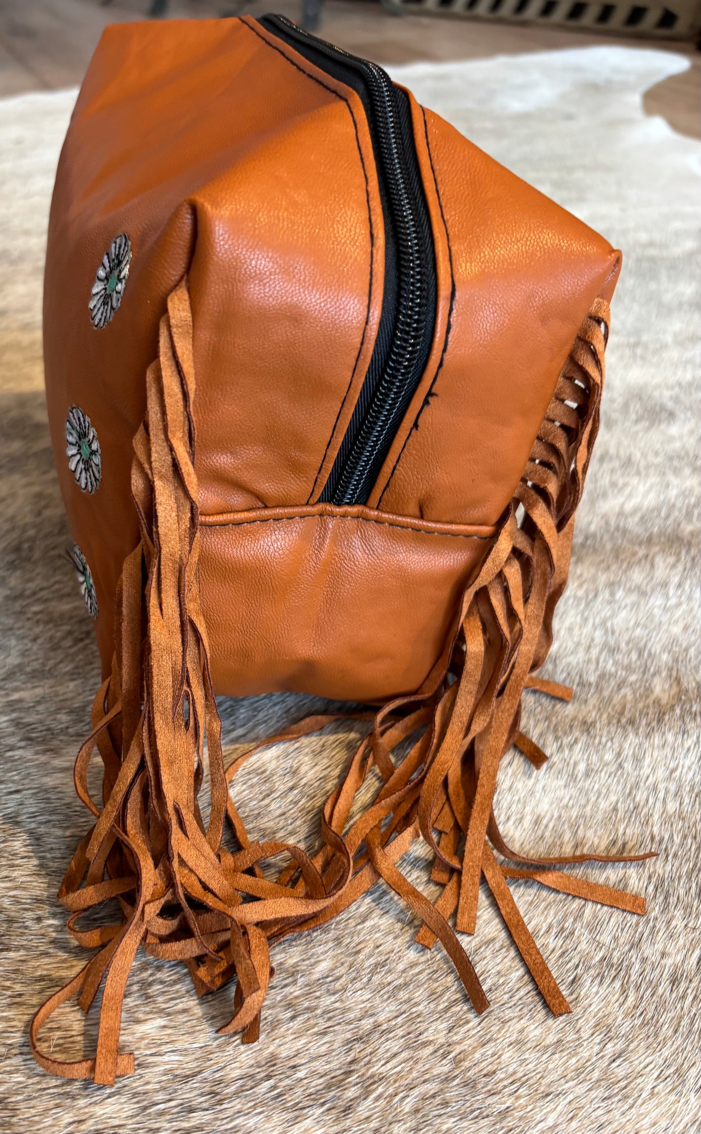 Pistol packin cosmetic bag