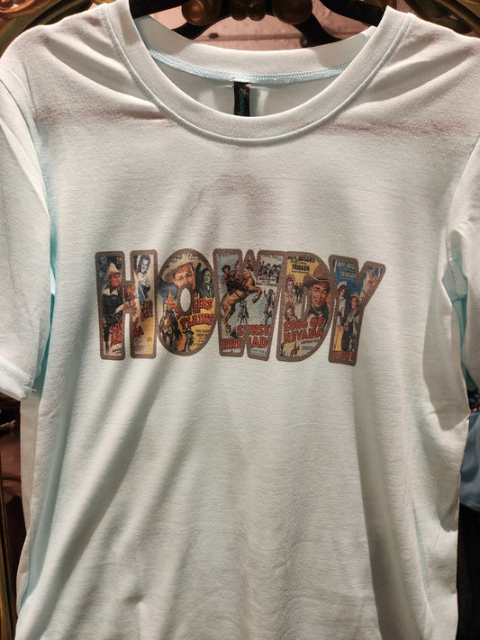 vintage howdy tee