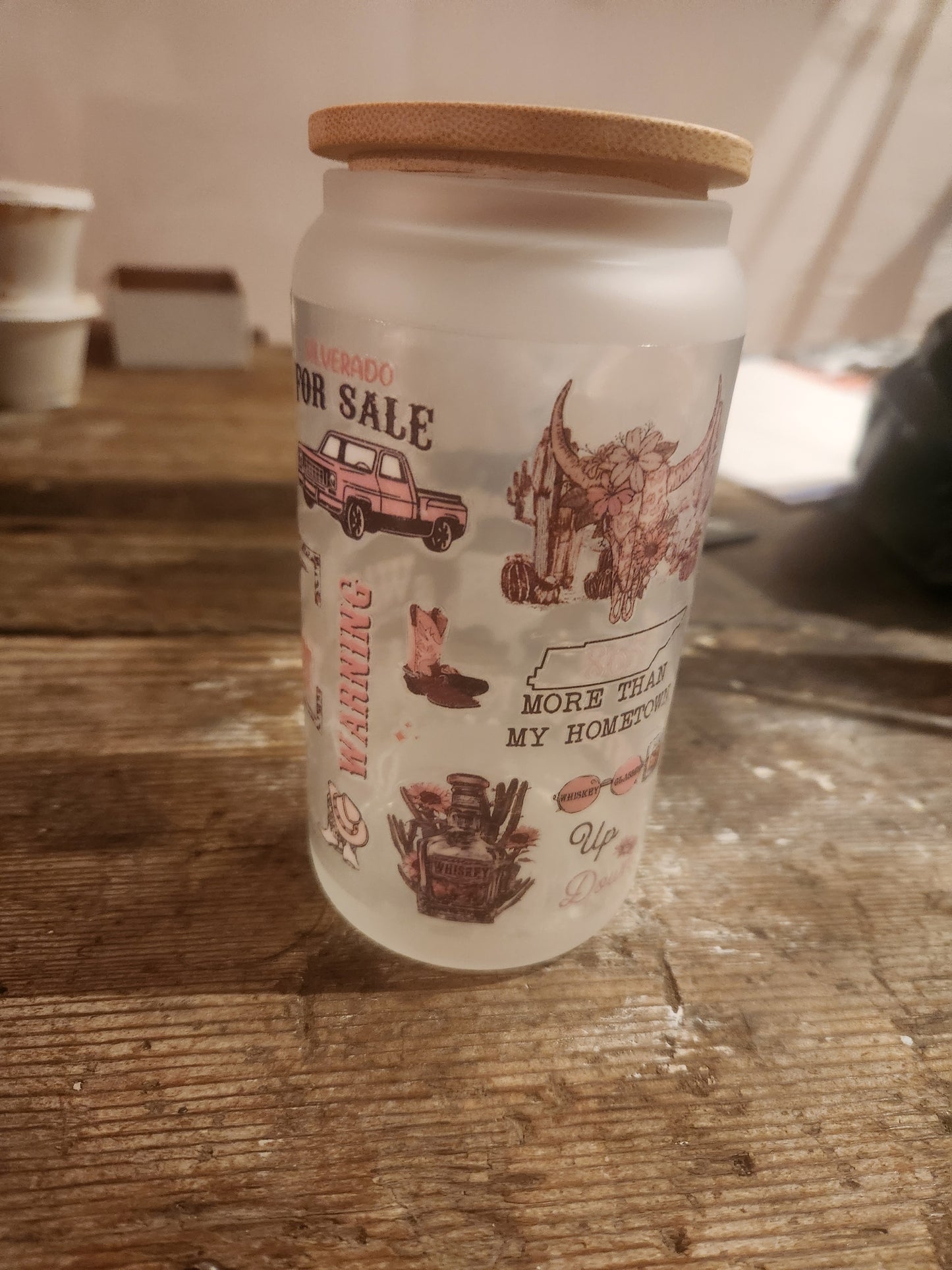 wallen 16 oz glass