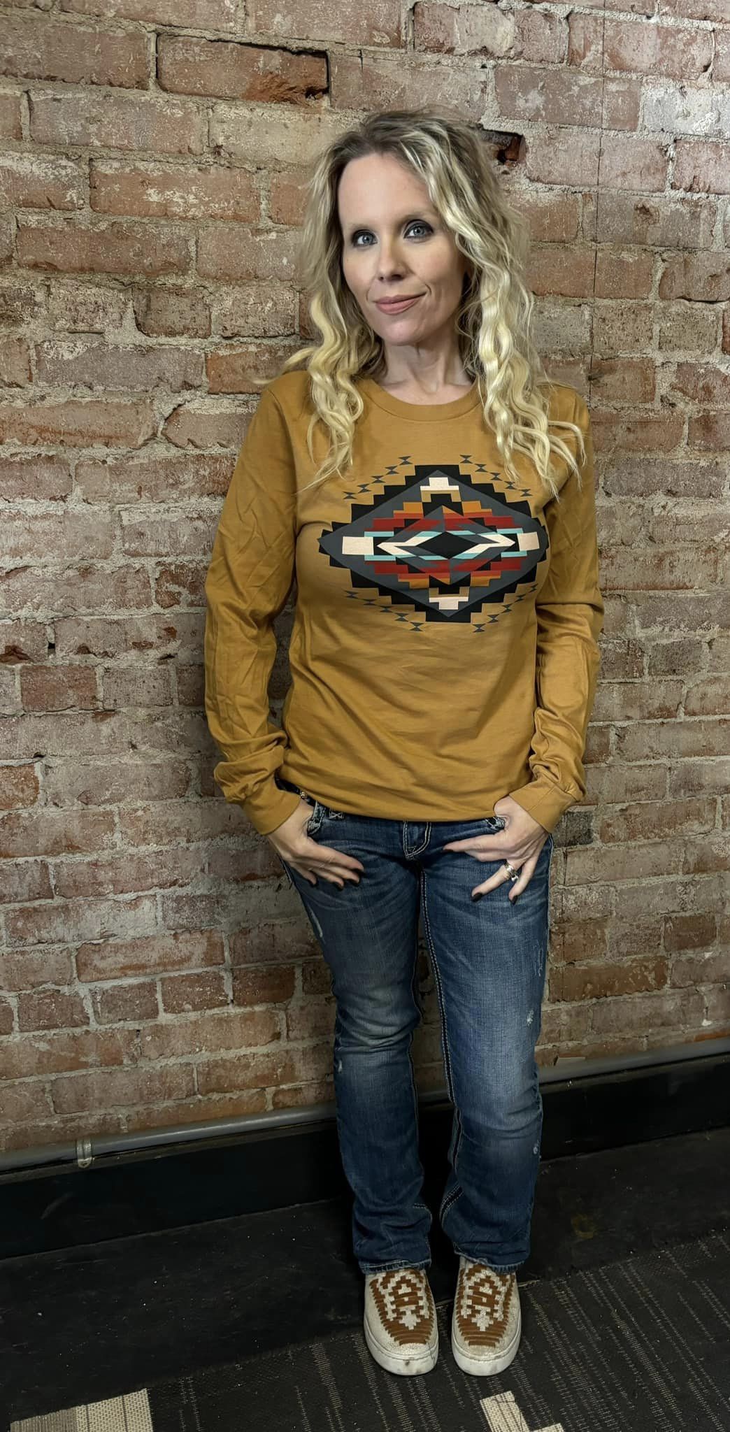 Golden Sunset Long Sleeved Tee