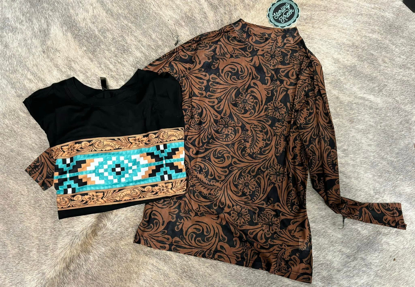 Country Road Leather Top