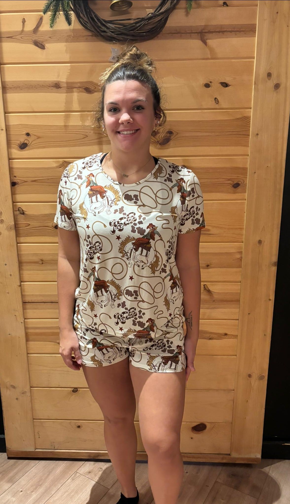 Rodeo Modal Pajamas Shorts Set