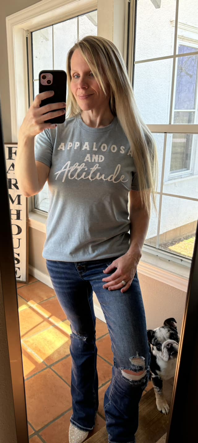 Appaloosa & attitude tee