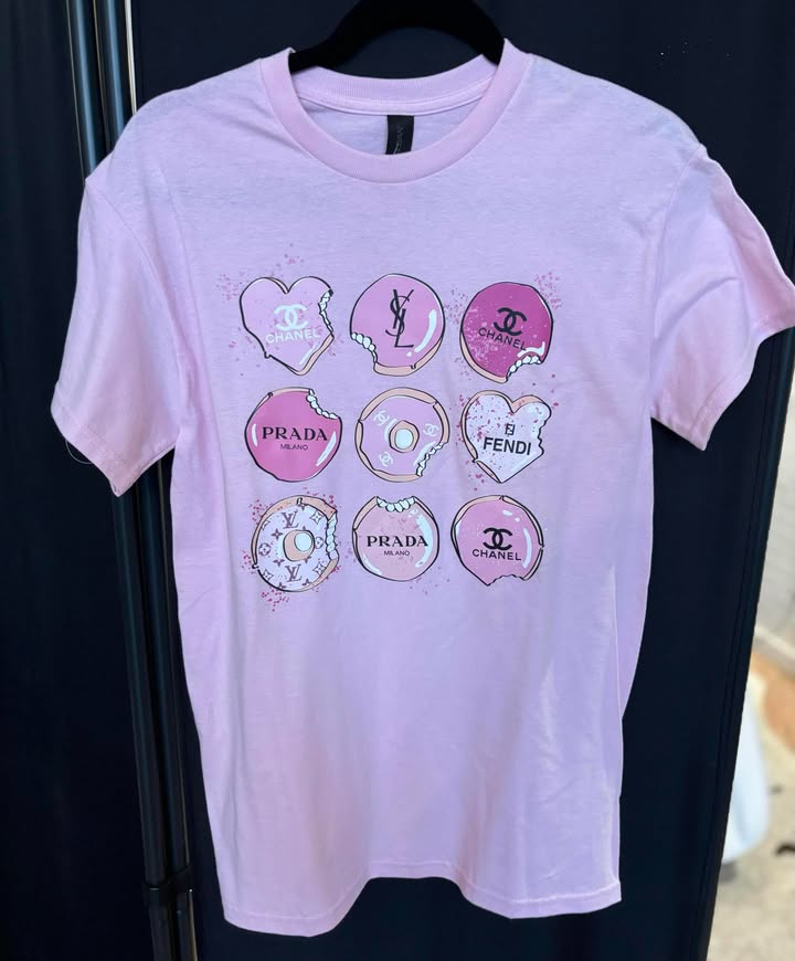 Donuts brand tee