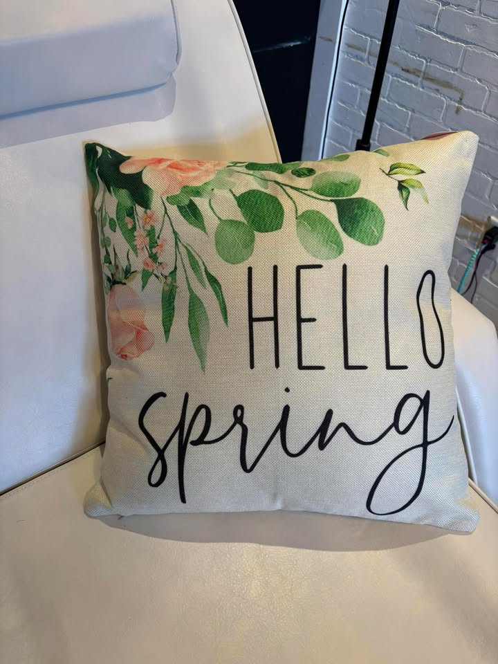 Spring pillows