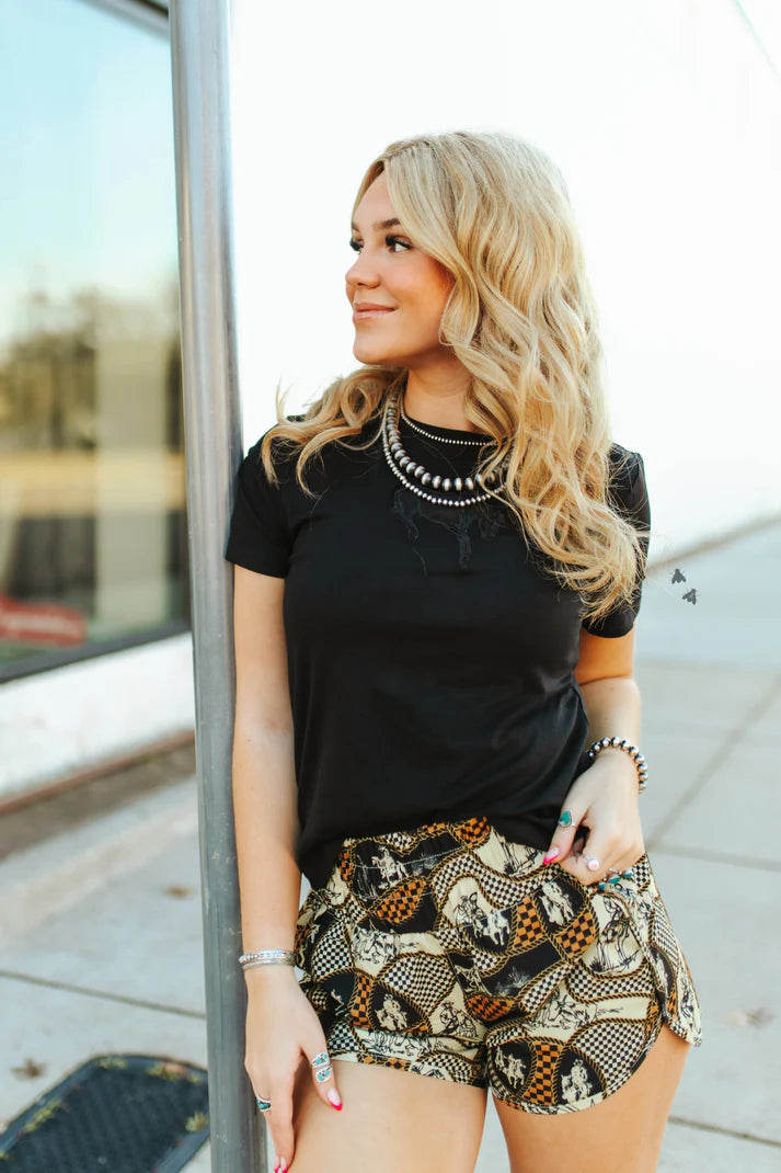 Rodeo runner shorts