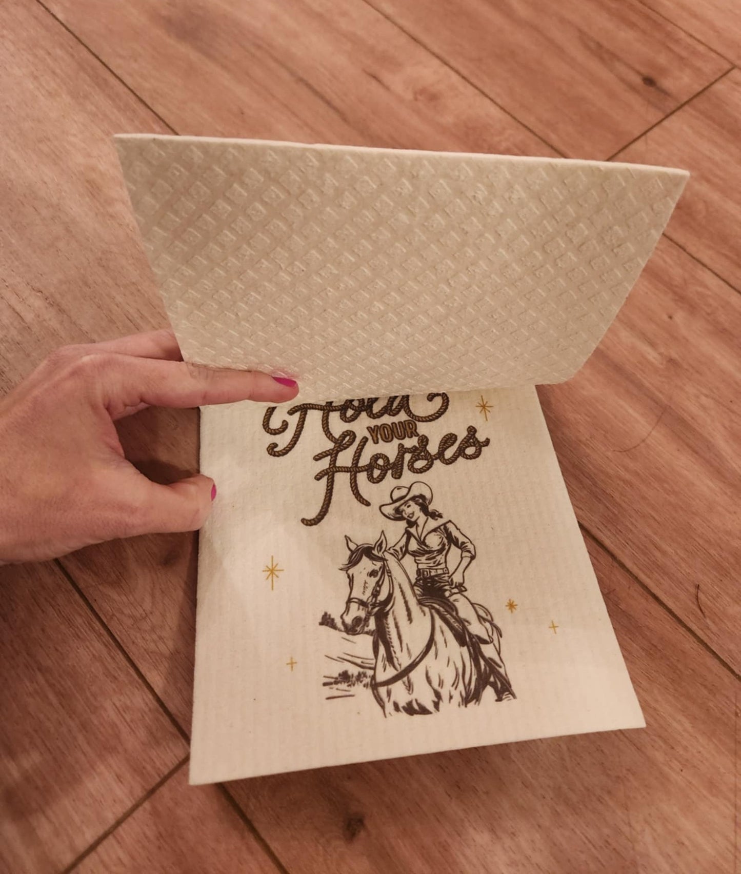 Dreams Not Cowboys Swedish Dishcloth Set