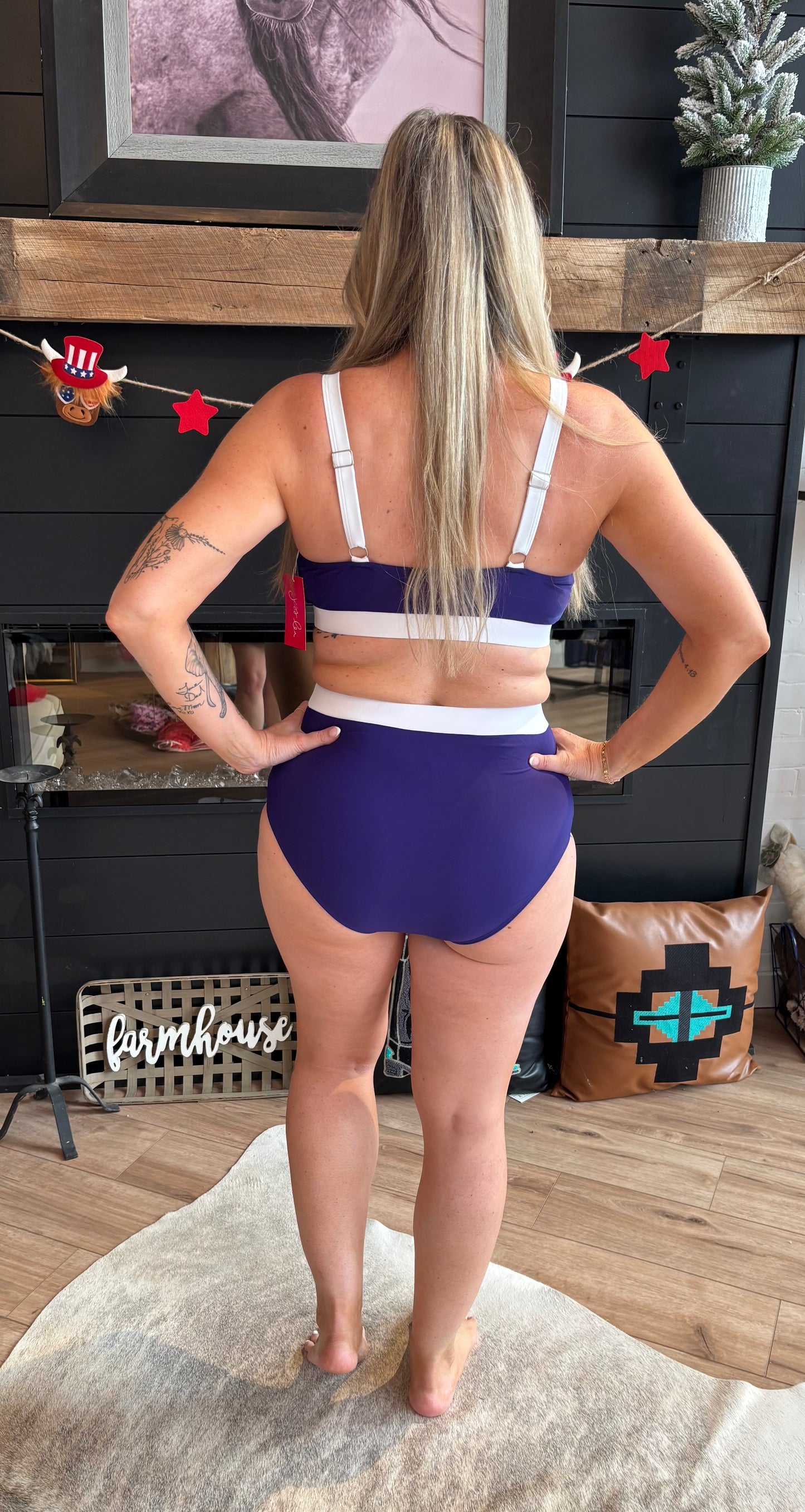 Along the shore 2 piece swimsuit