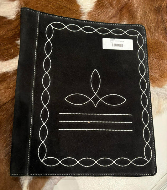 Leather Boot stich planner