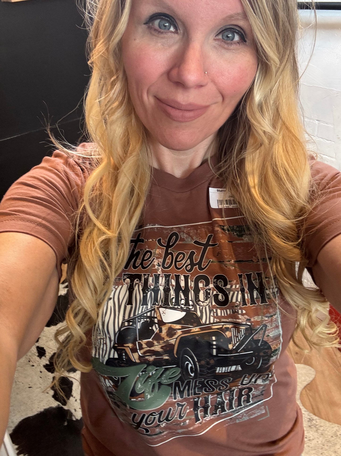 Jeep hair tee