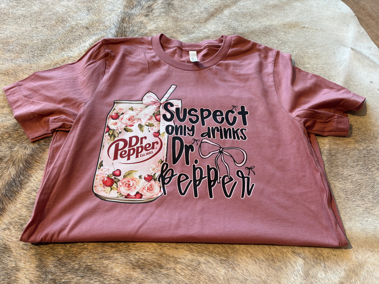 Suspect only drinks Dr. pepper
