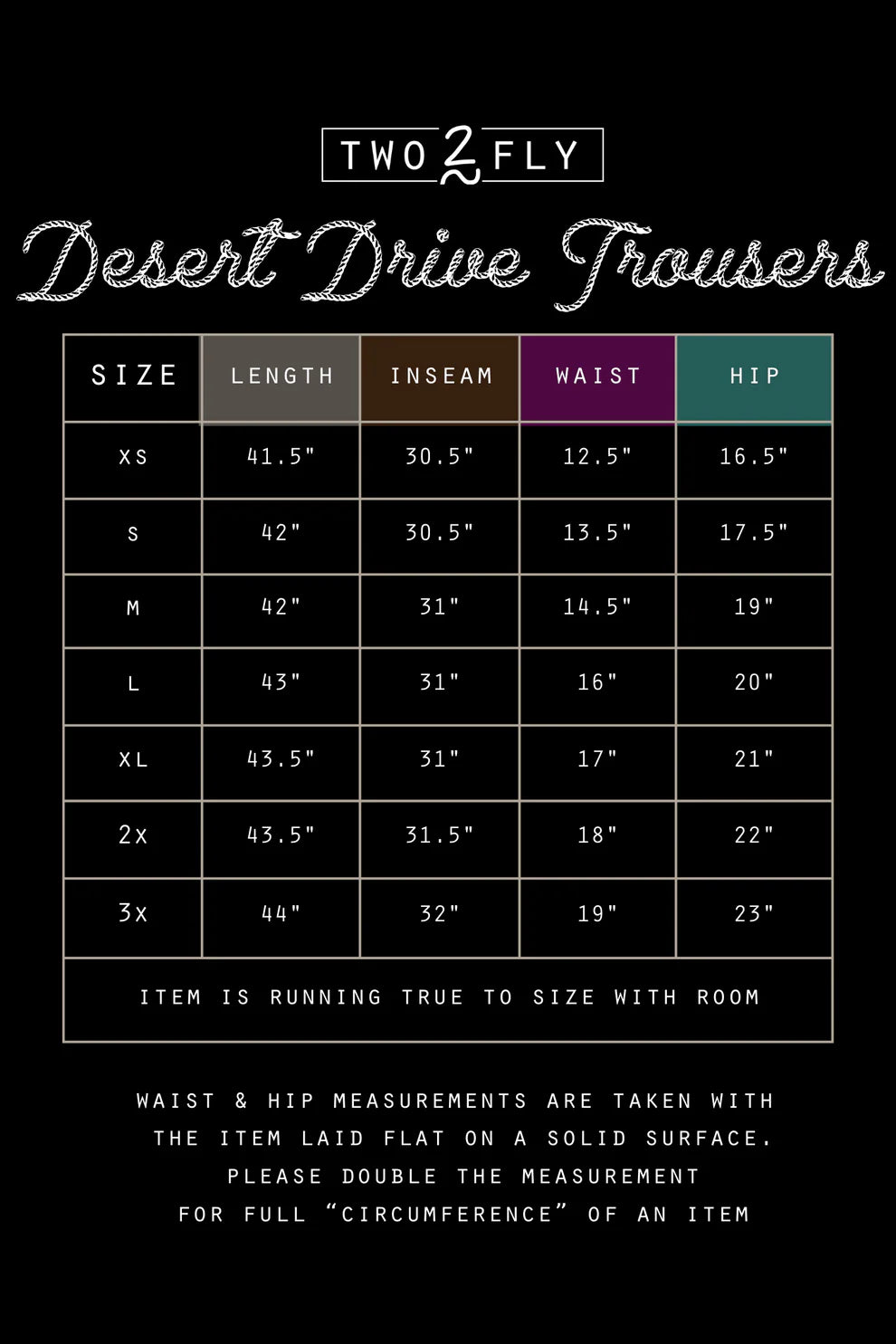 Texas city trousers