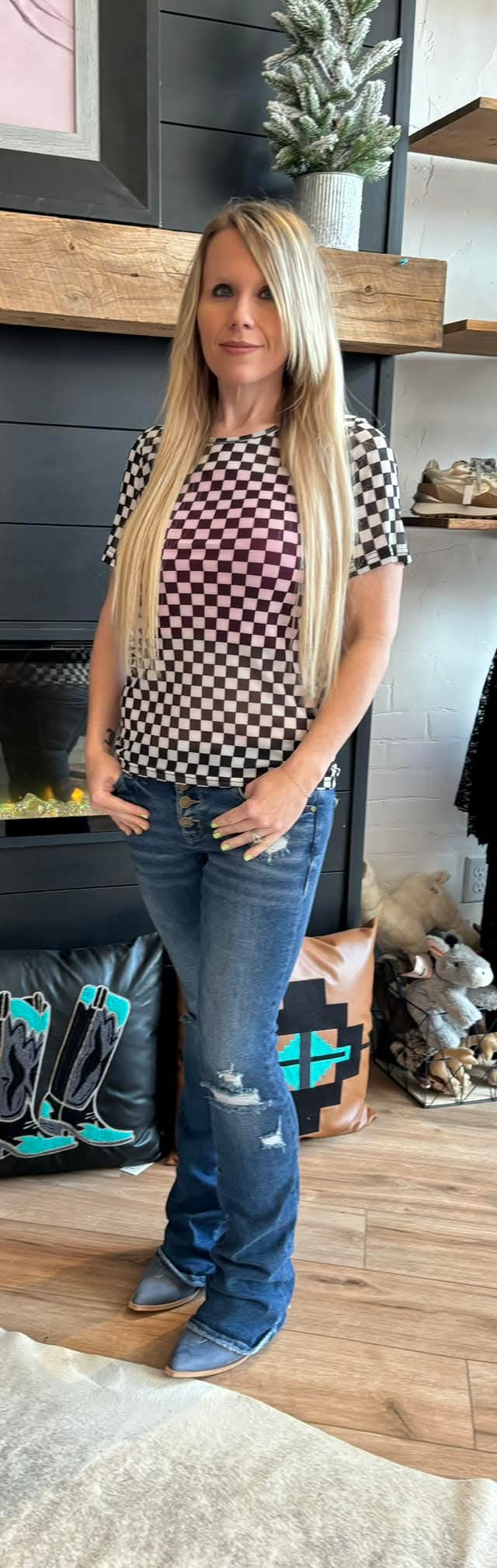 Round the track mesh top