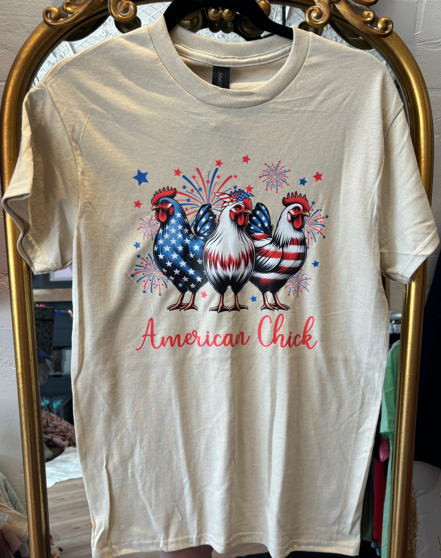 American chick tee