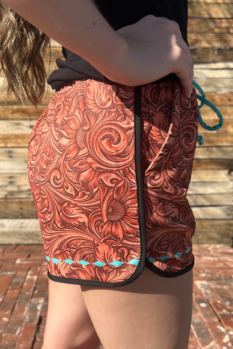 Tooled beauty shorts
