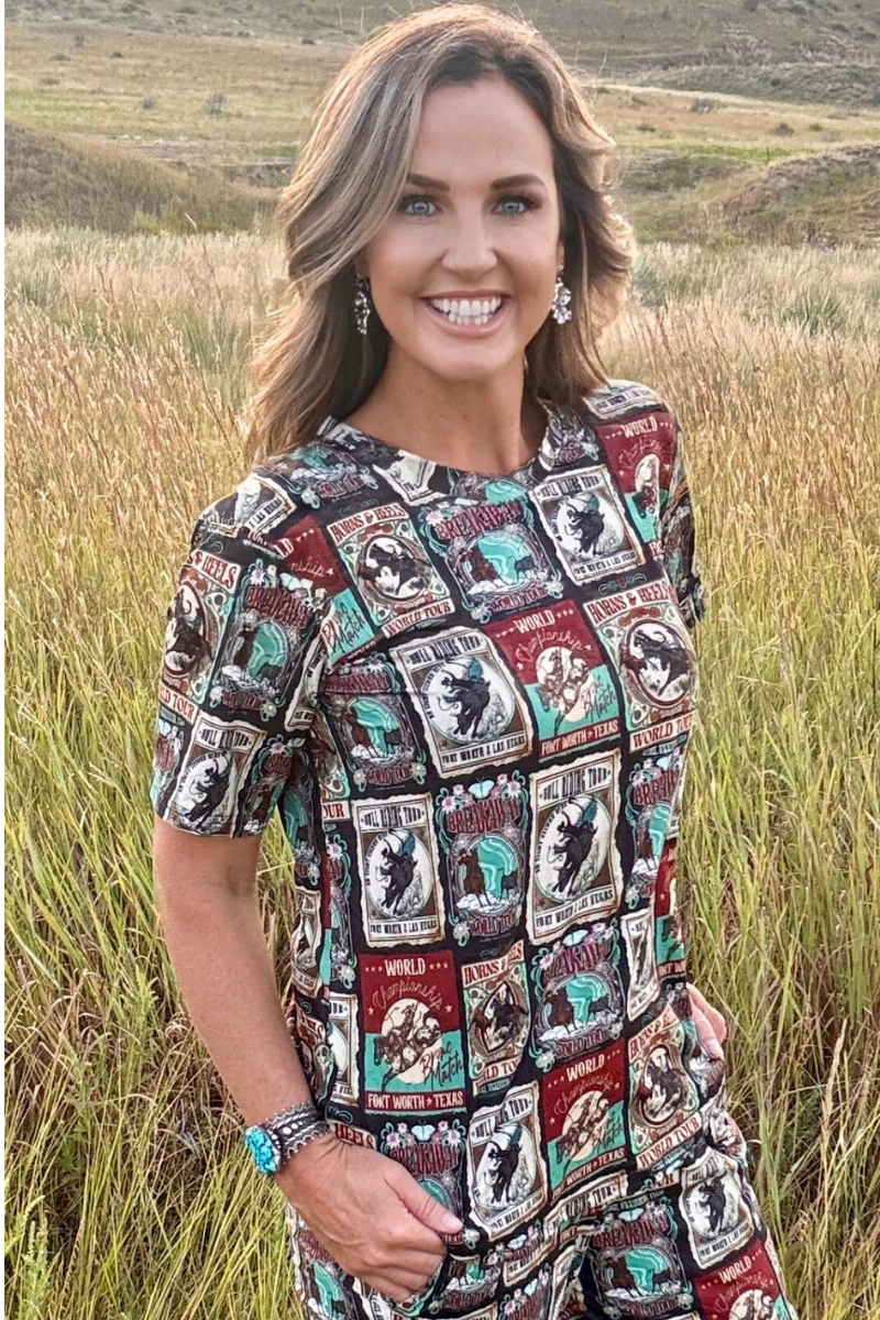 Vintage rodeo top