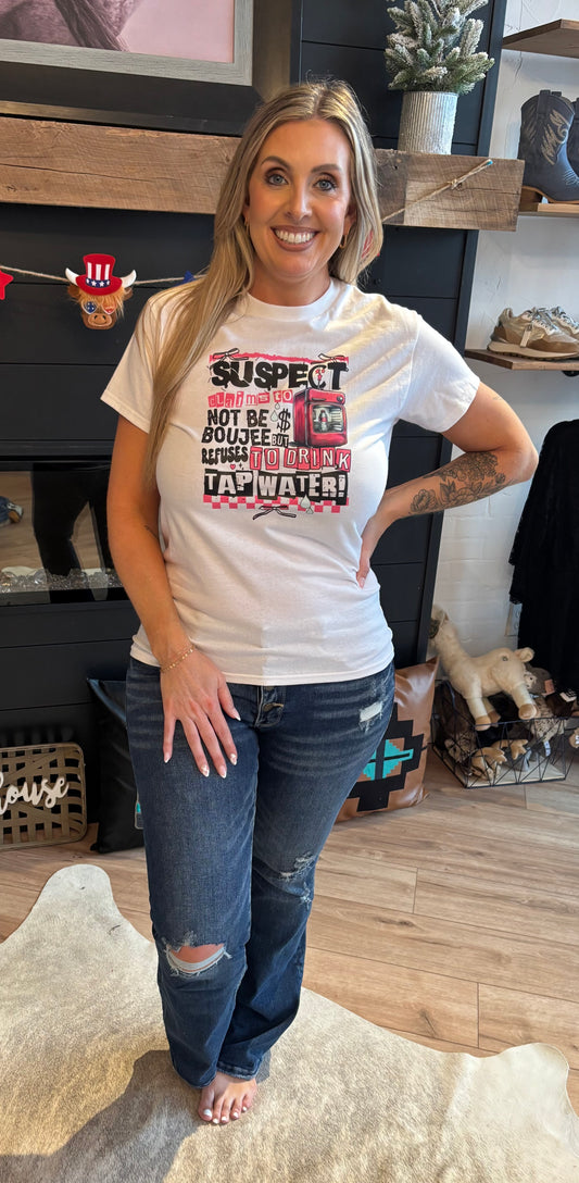 Refuses to drink tap water