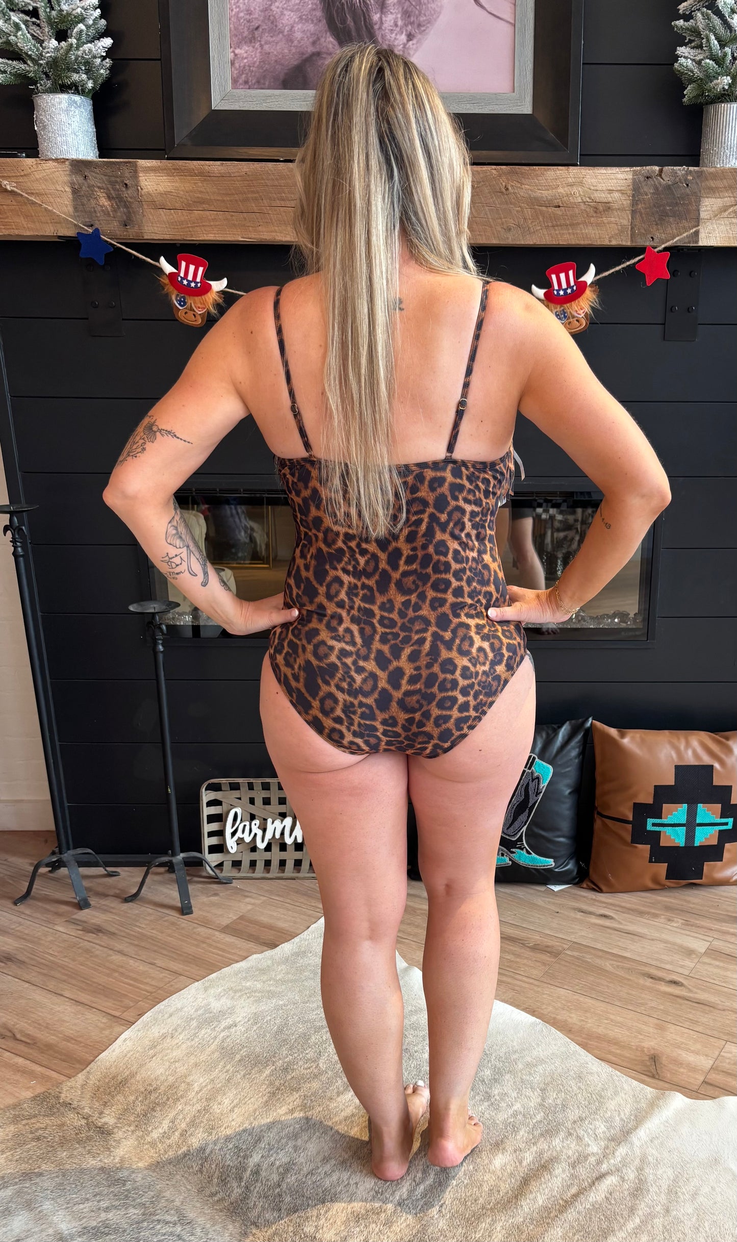 Havasu One Piece Fringe Swimsuit -2 colors