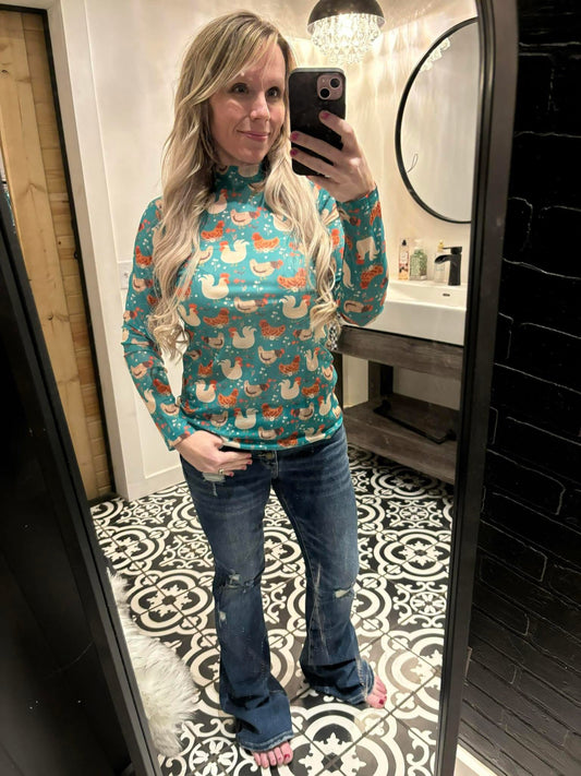 Fly The Coop Mesh Top