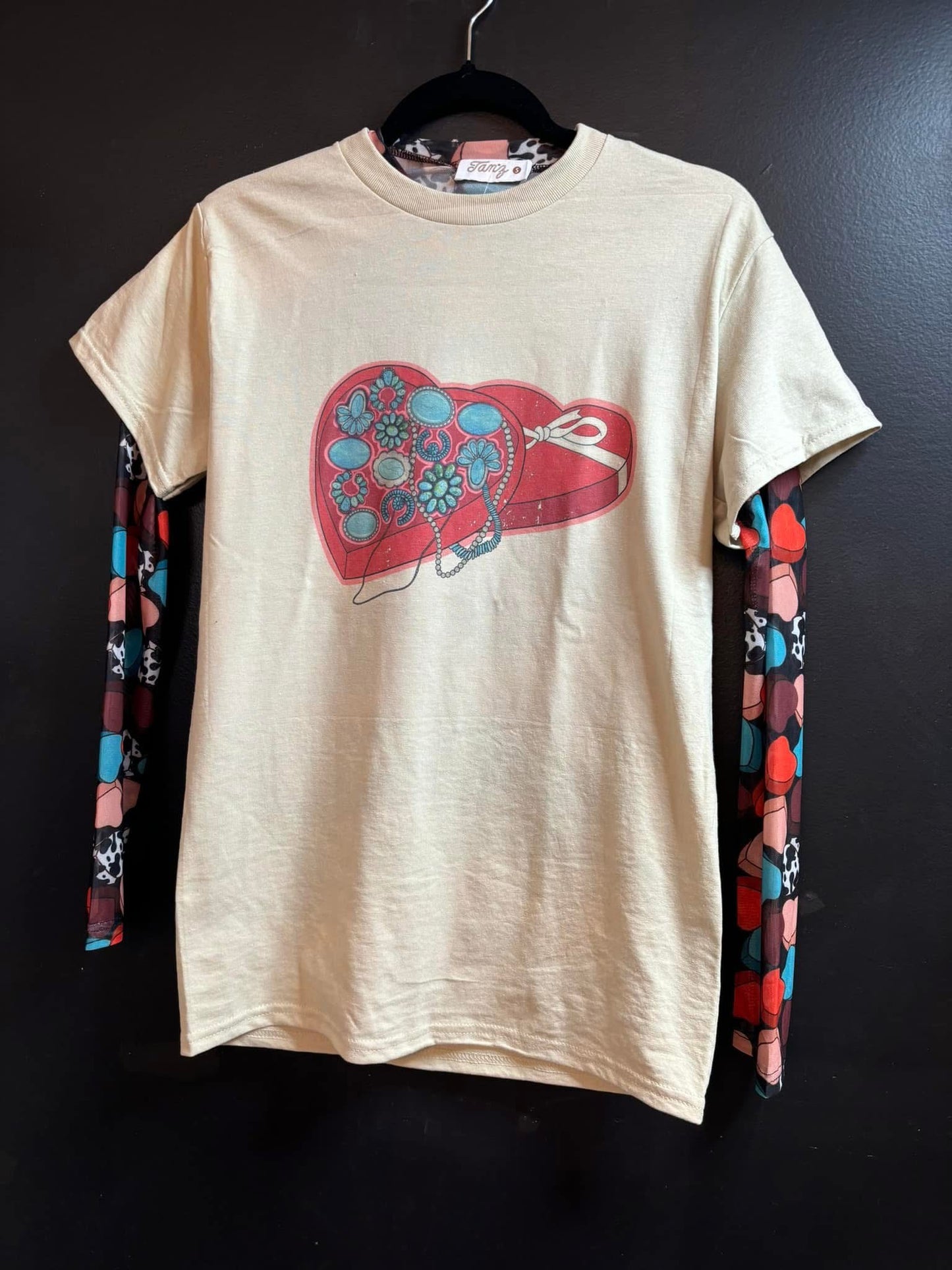 Country heart mesh