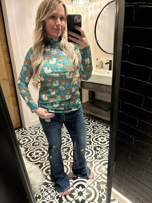 Fly The Coop Mesh Top