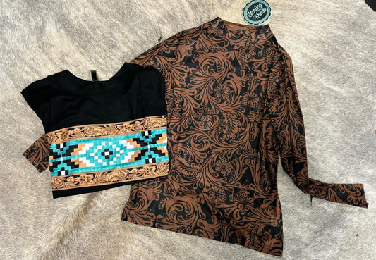 Country Road Leather Top