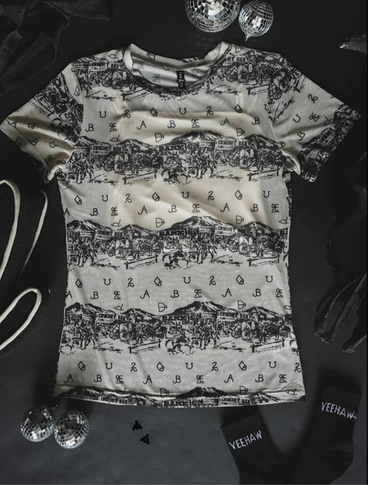High Noon Mesh Tee