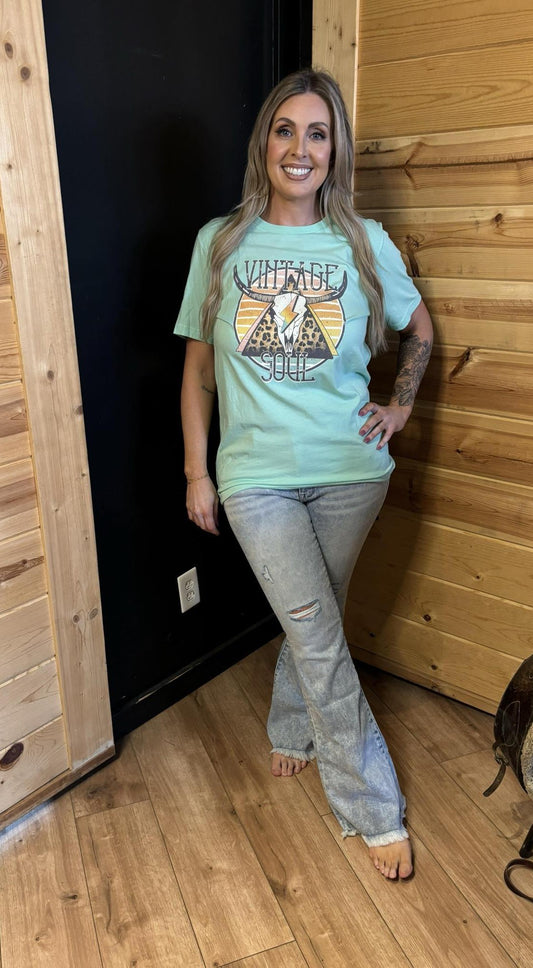 Vintage Soul | Western | Cowgirl | Graphic Tee