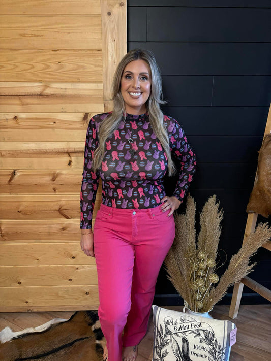 Walking West Denim Pink