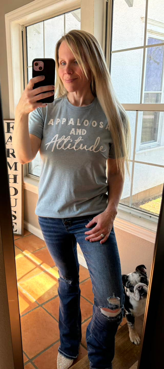 Appaloosa & attitude tee