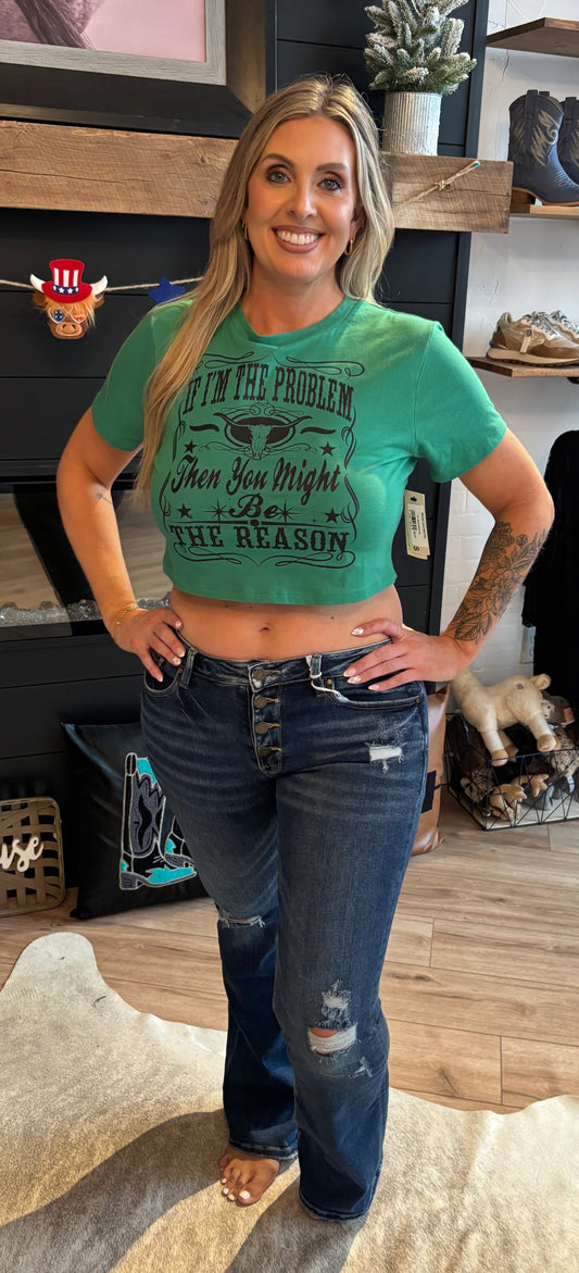 You might be the problem crop