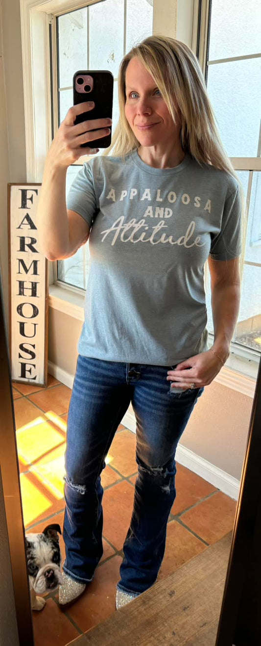 Appaloosa & attitude tee