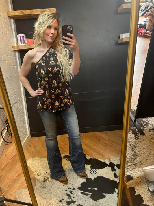 Not My First Rodeo Top