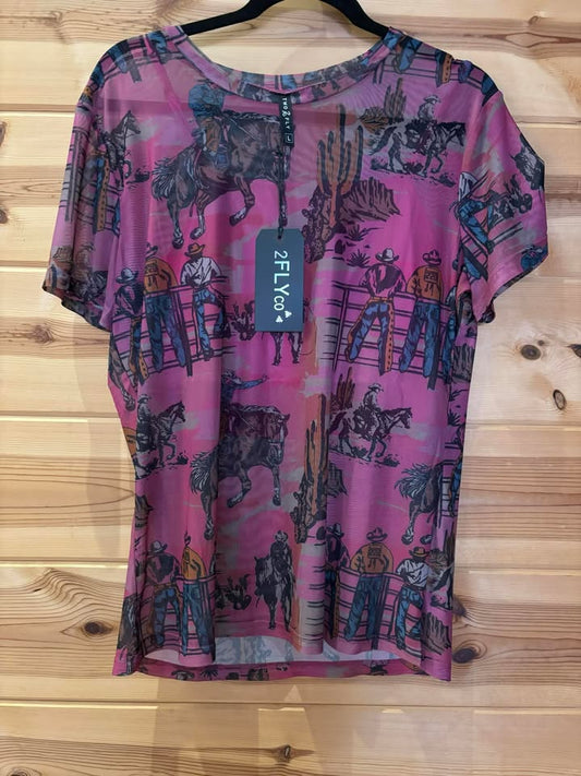 COWTOWN COUTURE MESH