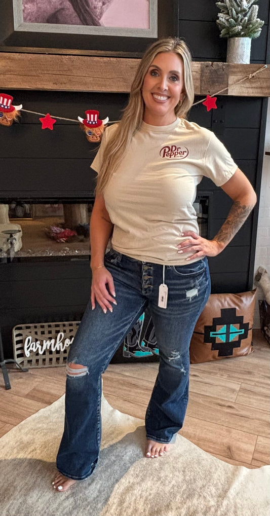 Drop kick a kid for DP tee