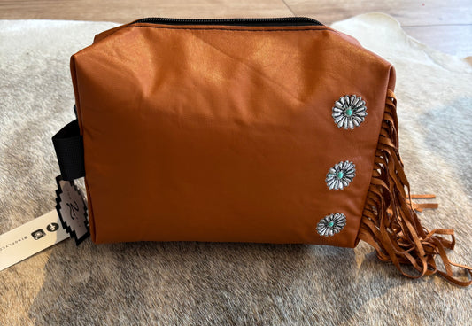 Pistol packin cosmetic bag