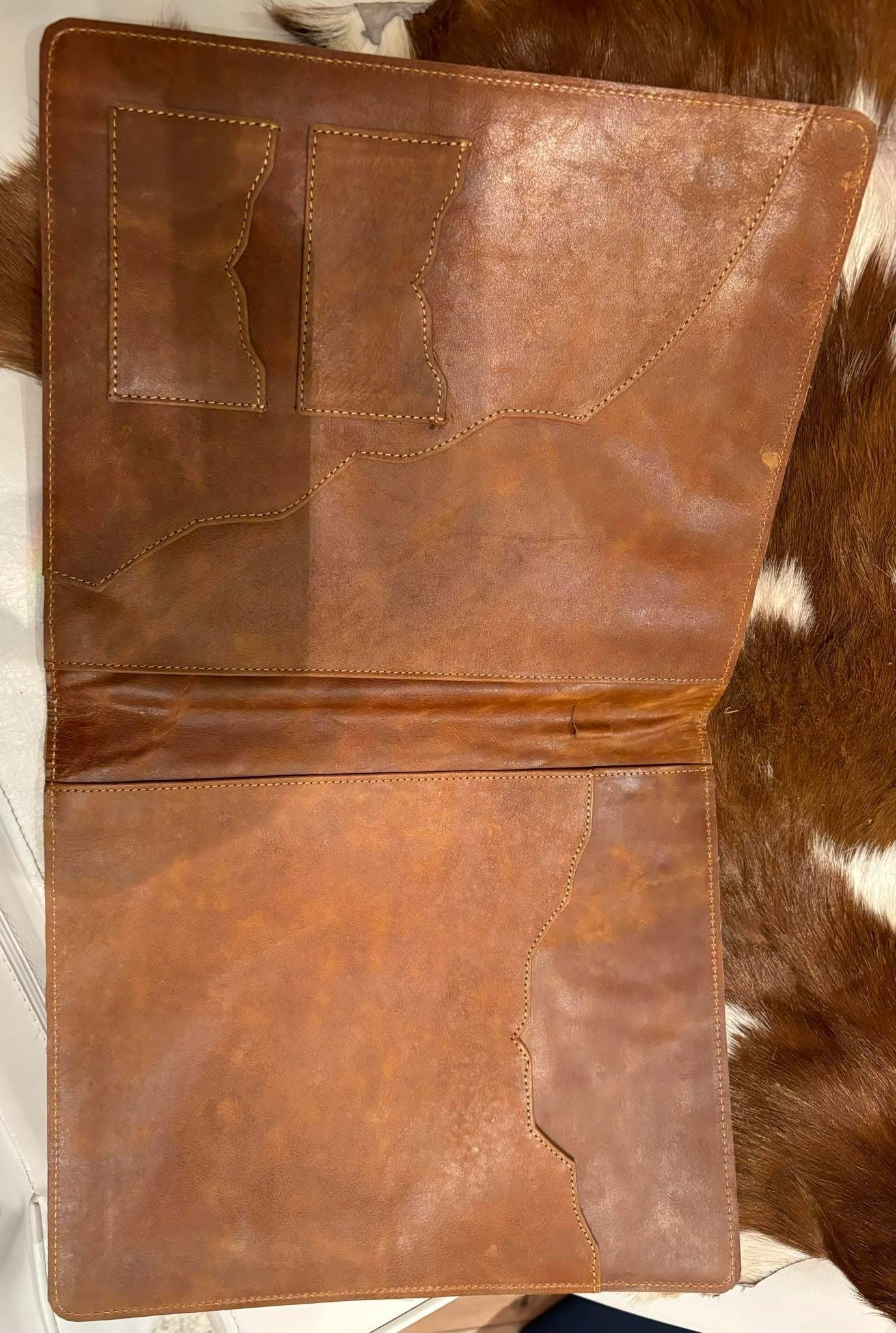 Leather Boot stich planner