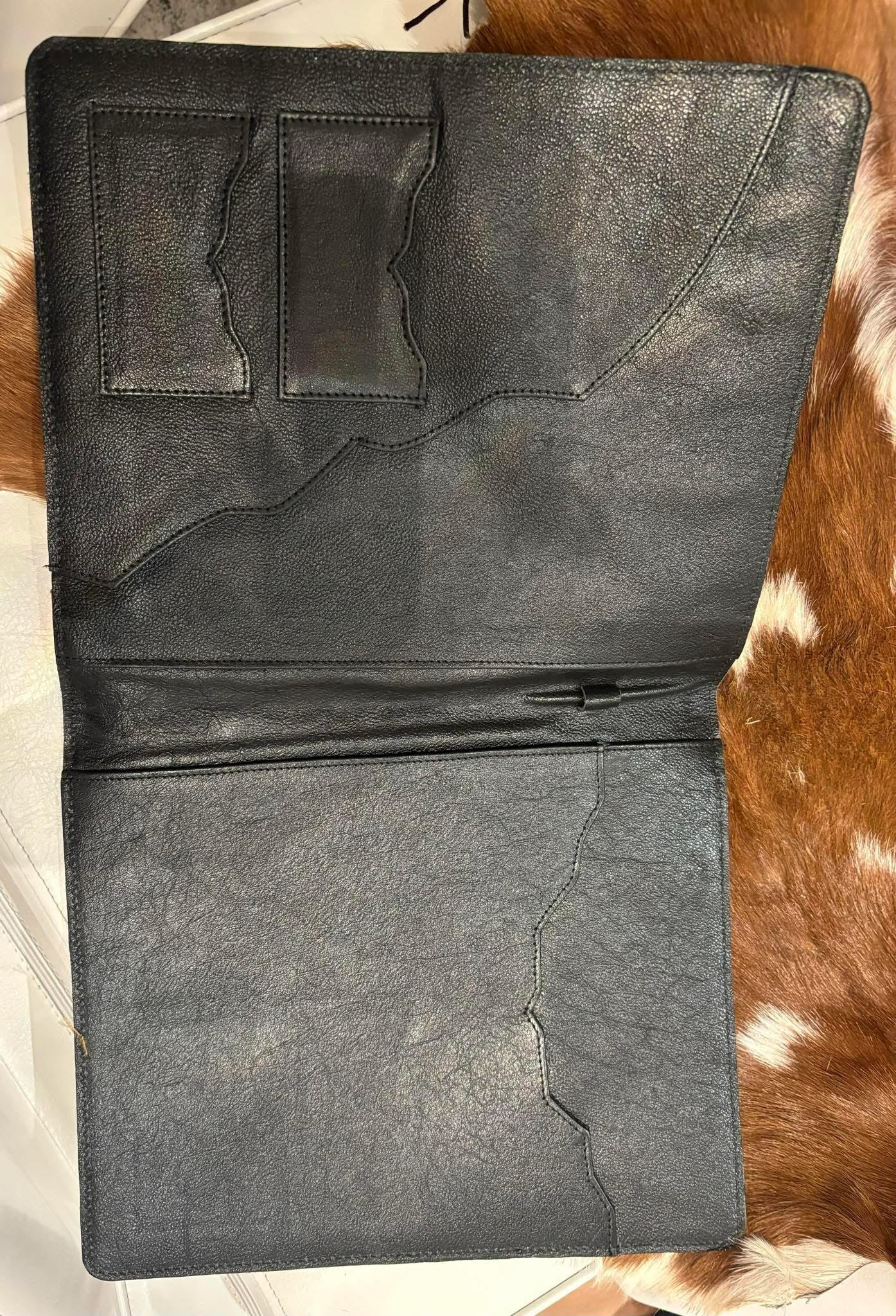 Leather Boot stich planner