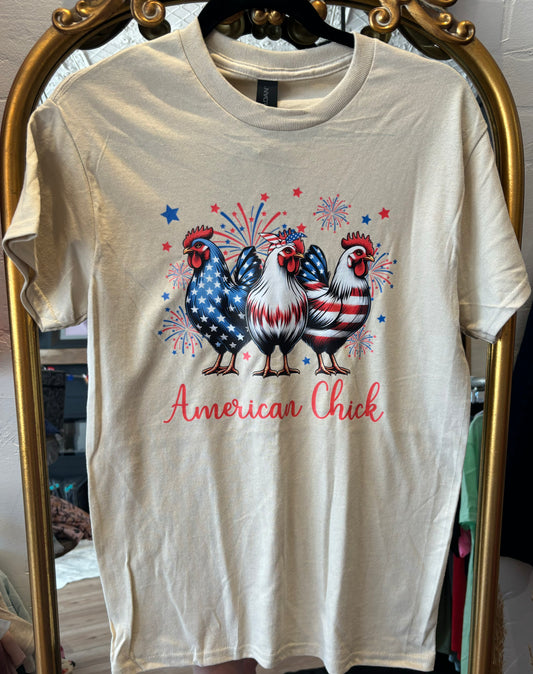 American chick tee