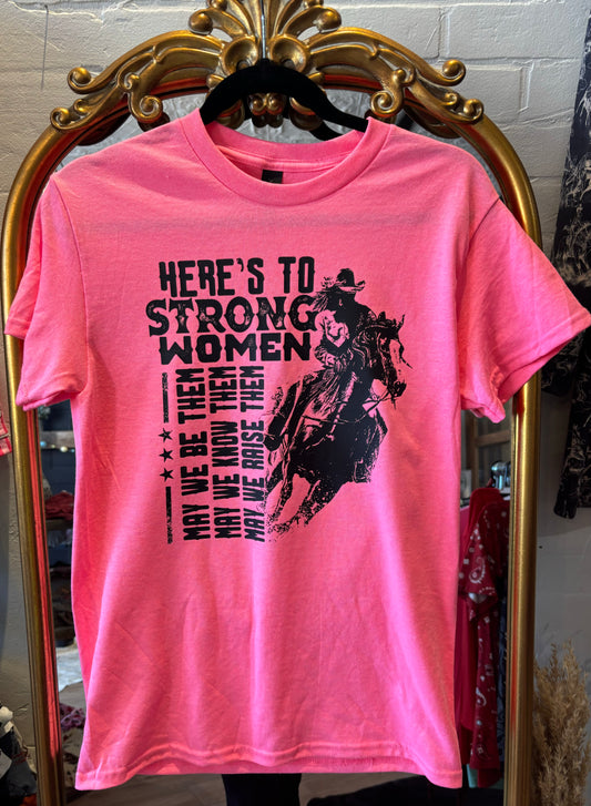 Strong women tee