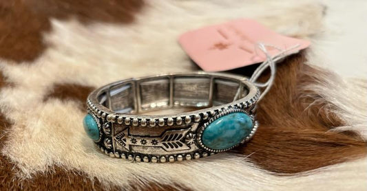 Western Arrow Stackable Stretch Bracelet