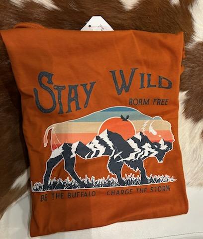 Stay Wild | Roam Free | Wander | Western | Graphic Tee