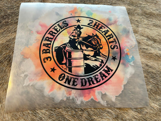 3 barrels 2 hearts tee