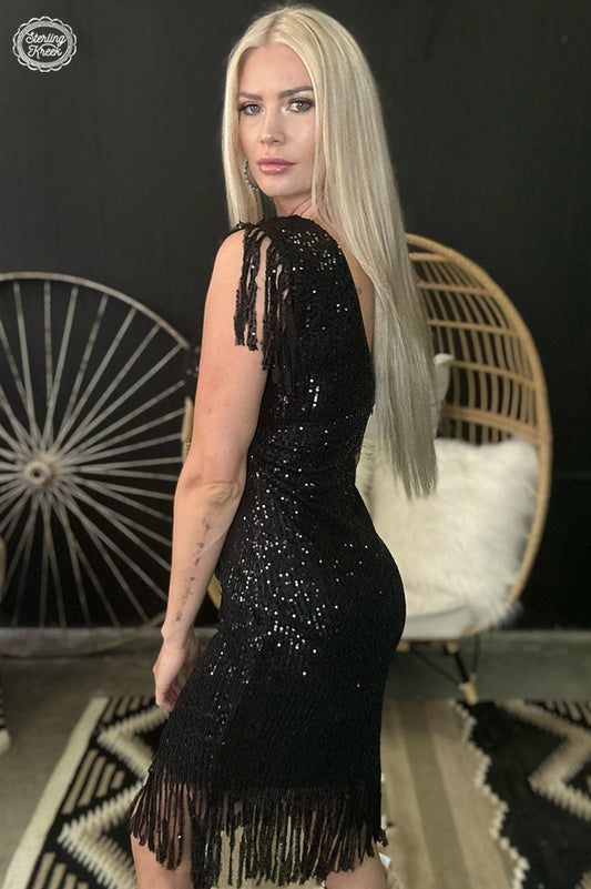 Night Life Dress Black