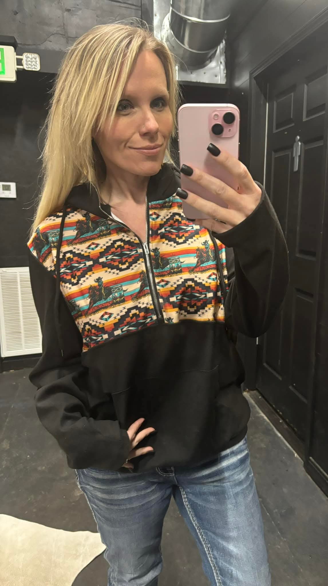 Turn and burn hoodie