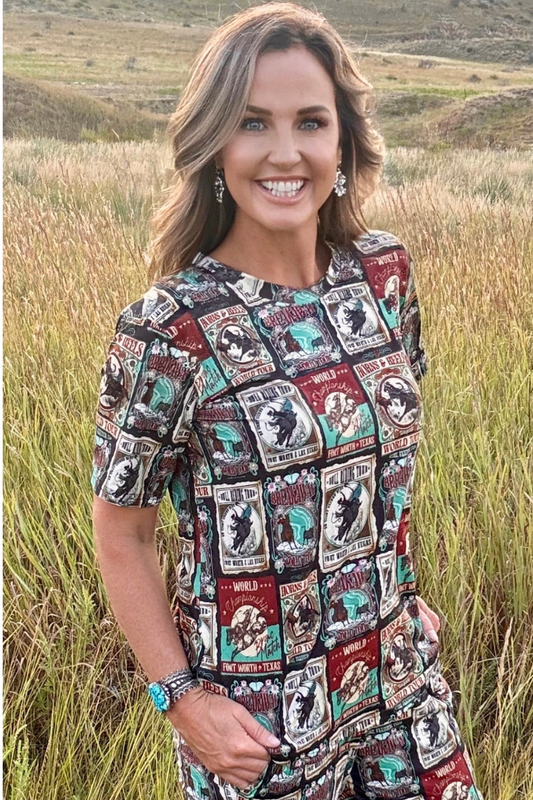 Vintage rodeo top